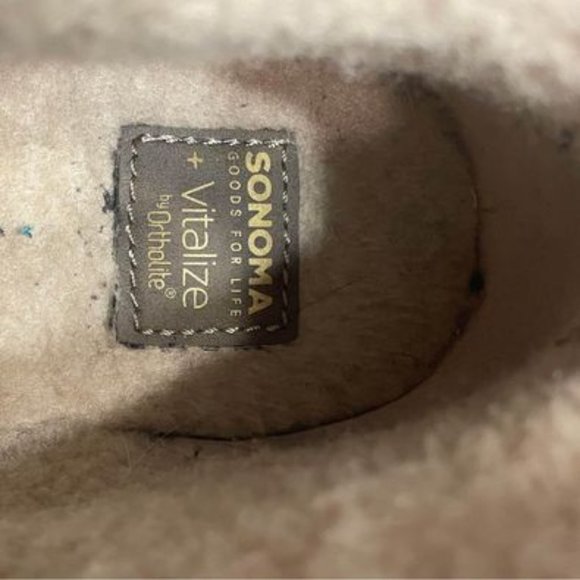 SONOMA GOODS for Life Vitalize by Ortholite Taupe Ankle Boots Size: 5.5M - Picture 7 of 9